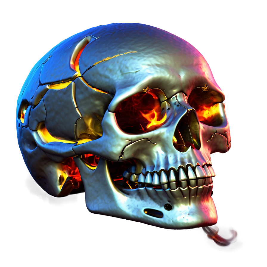 Combustion Skull Picture Png Igw57 PNG Image