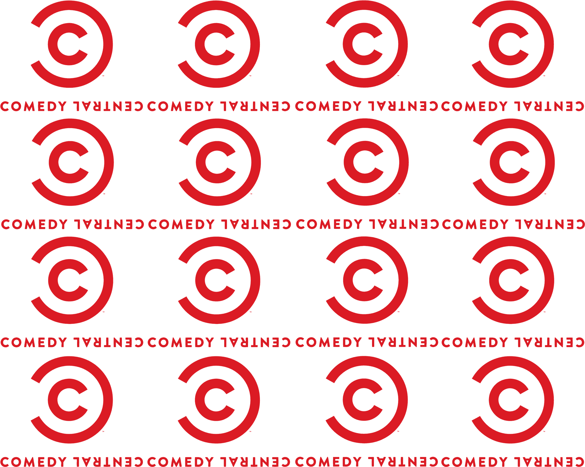 Comedy Central Logo Pattern PNG Image