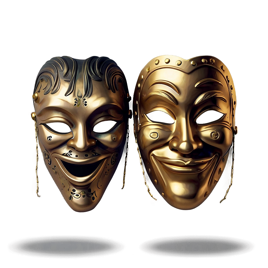 Comedy Drama Masks Png Kay93 PNG Image