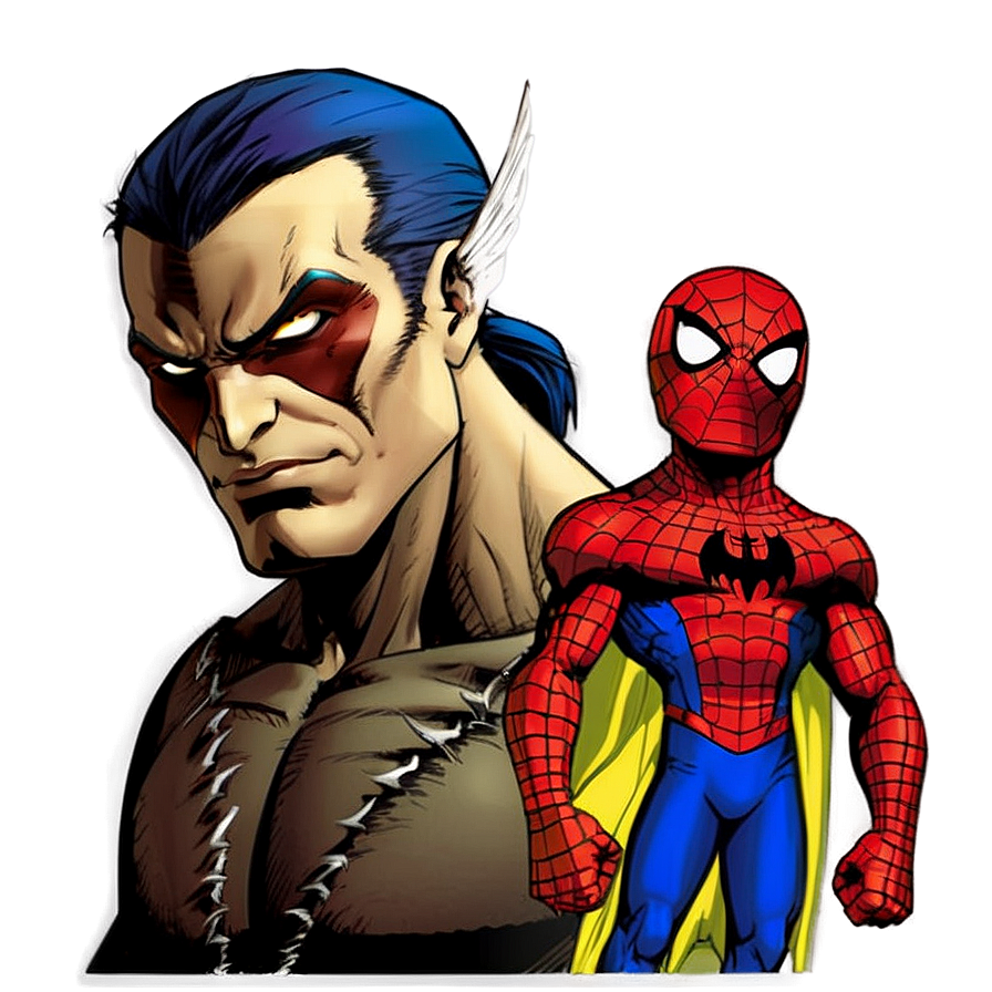 Comic Book Characters Png Vmk87 PNG Image