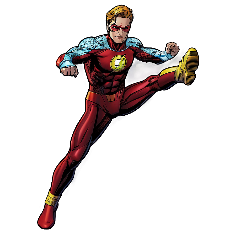 Comic Book Kick Scene Png Xol PNG Image