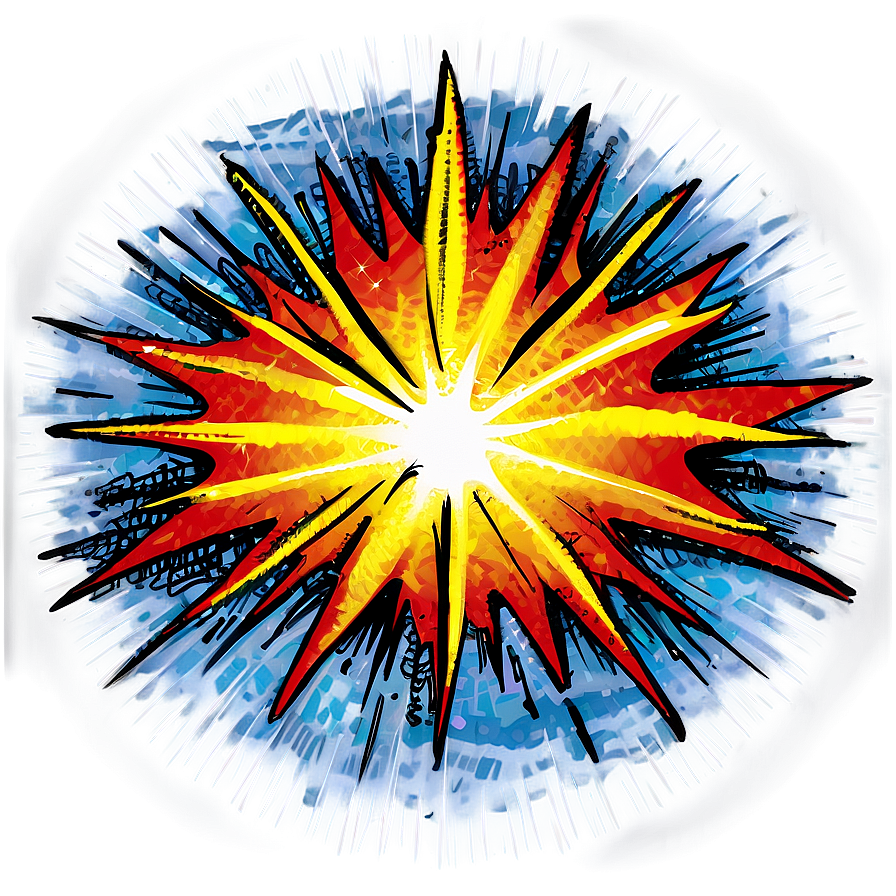 Comic Boom Explosion Png 06212024 PNG Image