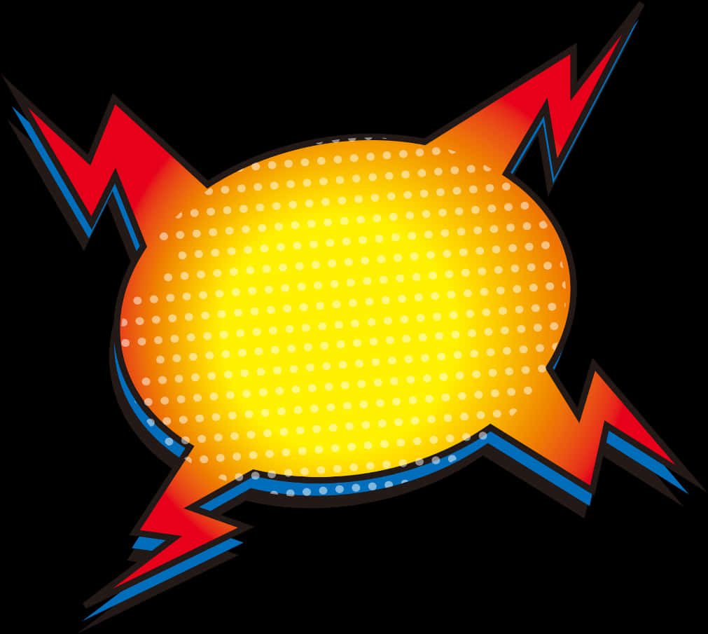 Comic Style Speech Bubble PNG Image