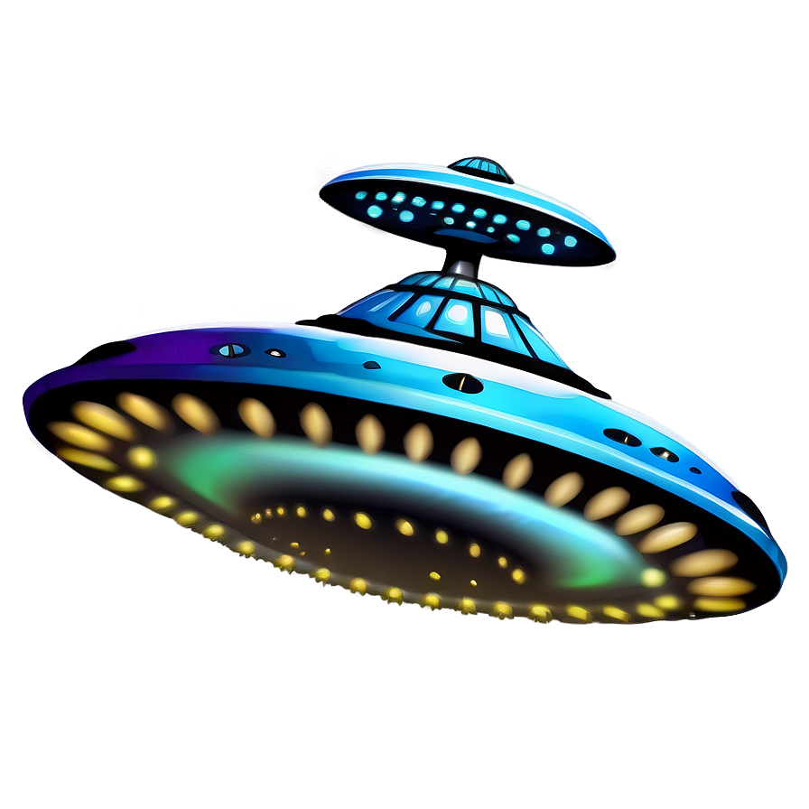 Comic Style Ufo Png Bxf61 PNG Image