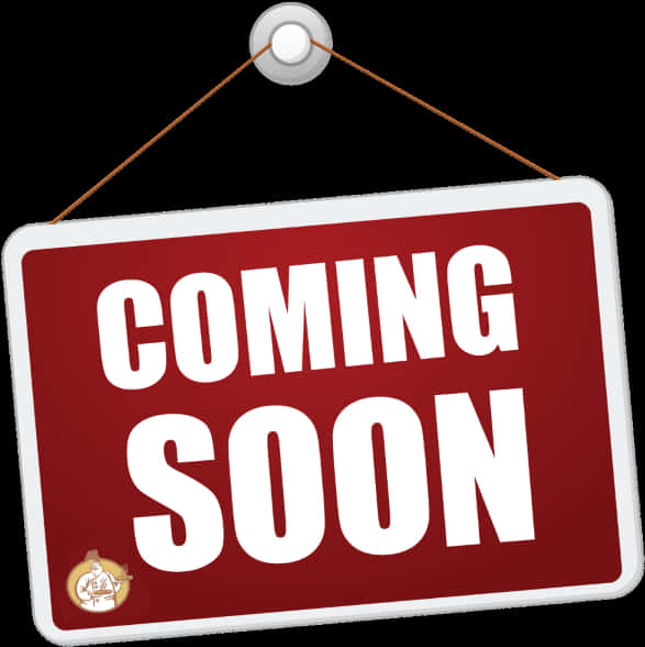 Coming Soon Sign Announcement PNG Image