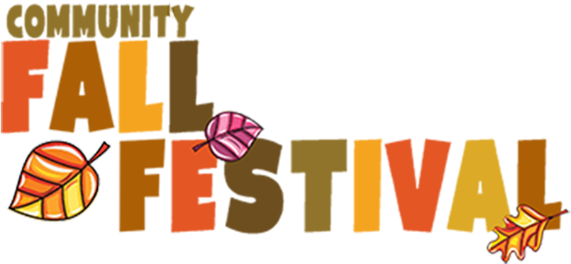 Community Fall Festival Graphic PNG Image