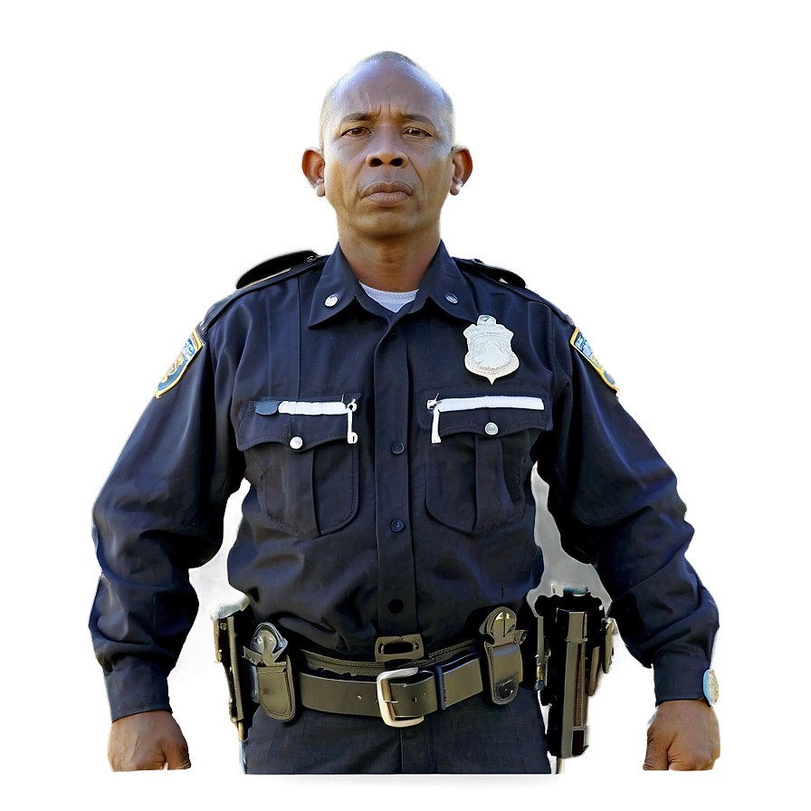 Community Police Officer Png Gmt5 PNG Image