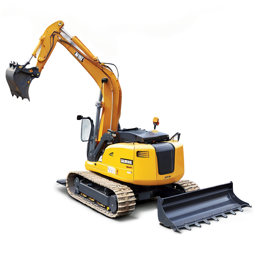 Compact Backhoe Equipment Png Rfw58 PNG Image