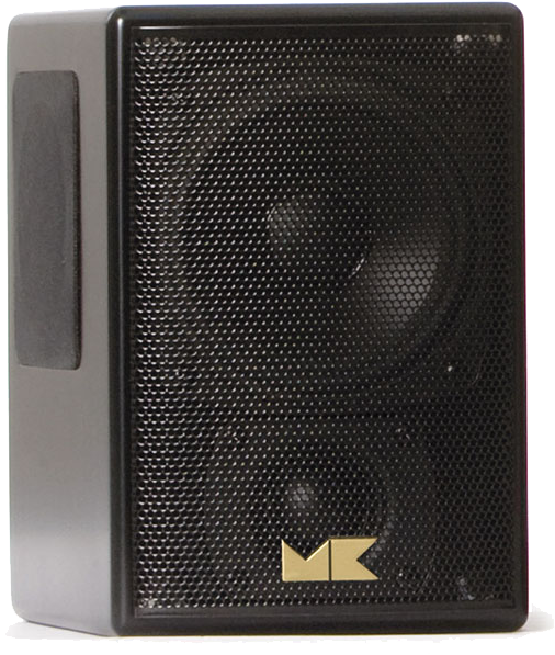 Compact Black Loudspeaker M K Brand PNG Image