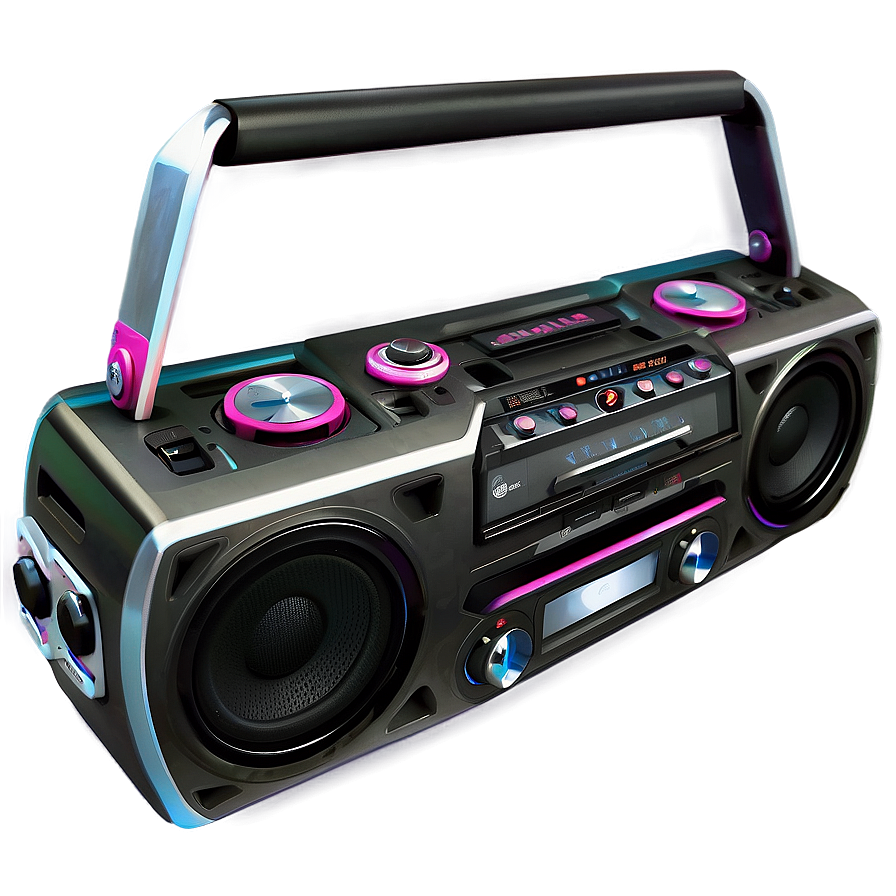 Compact Boombox Png Gmo12 PNG Image