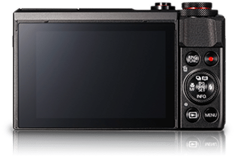 Compact Camera Rear View PNG Image