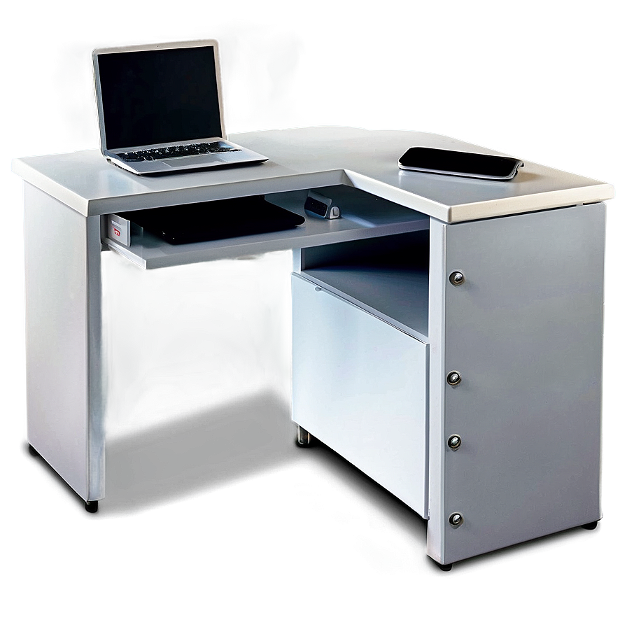 Compact Corner Desk Png Cdr PNG Image