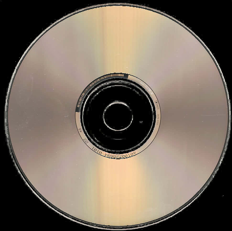 Compact Disc Closeup PNG Image