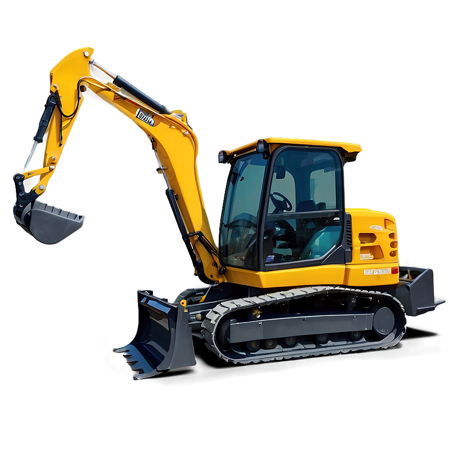 Compact Mini Backhoe Loader Png 33 PNG Image