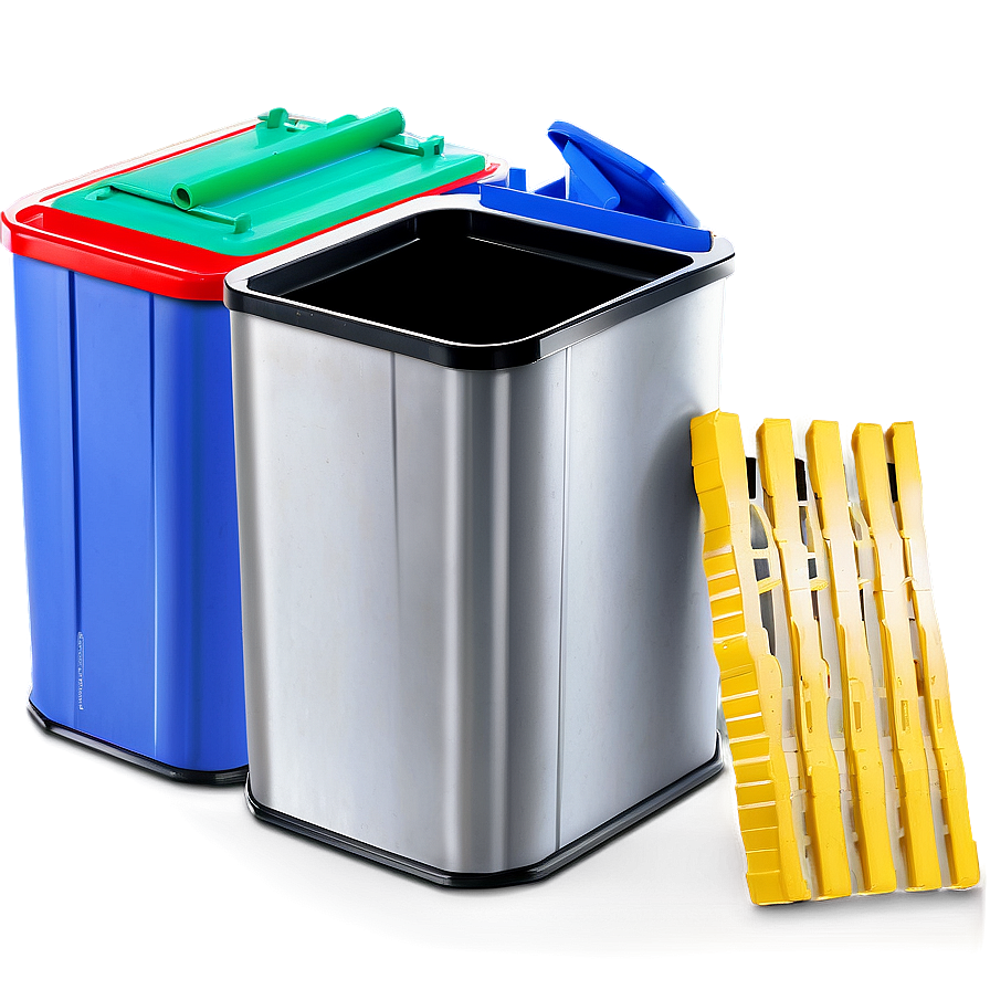 Compact Trash Bin Layout Png Qsa75 PNG Image