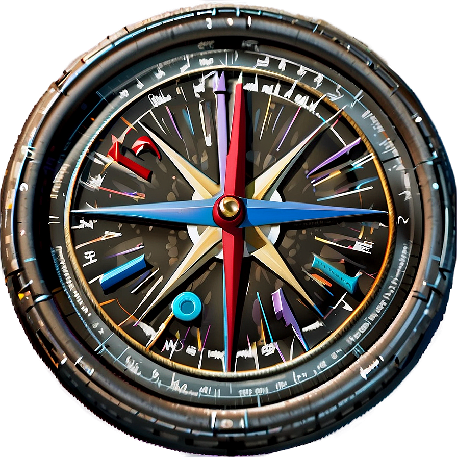 Compass Needle Detail Png Fek37 PNG Image