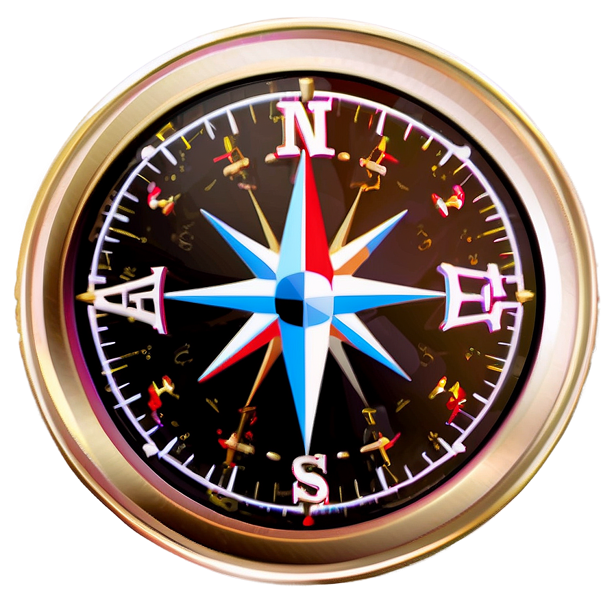 Compass Rose Direction Indicator Png Dci PNG Image