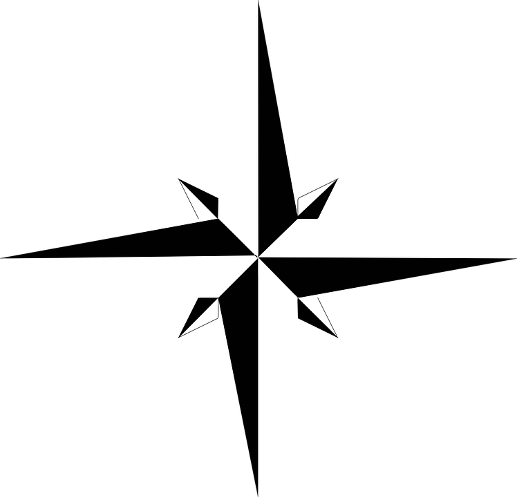 Compass Rose Graphic PNG Image