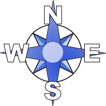 Compass Rose Graphic PNG Image