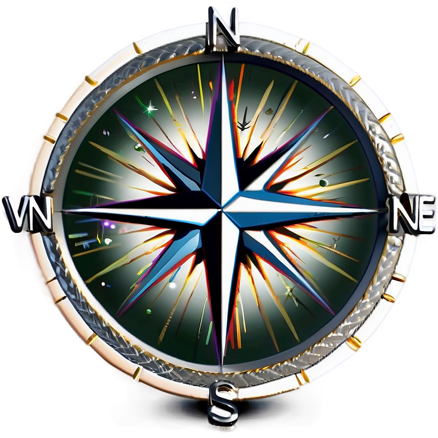 Compass Rose With North Star Png 49 PNG Image