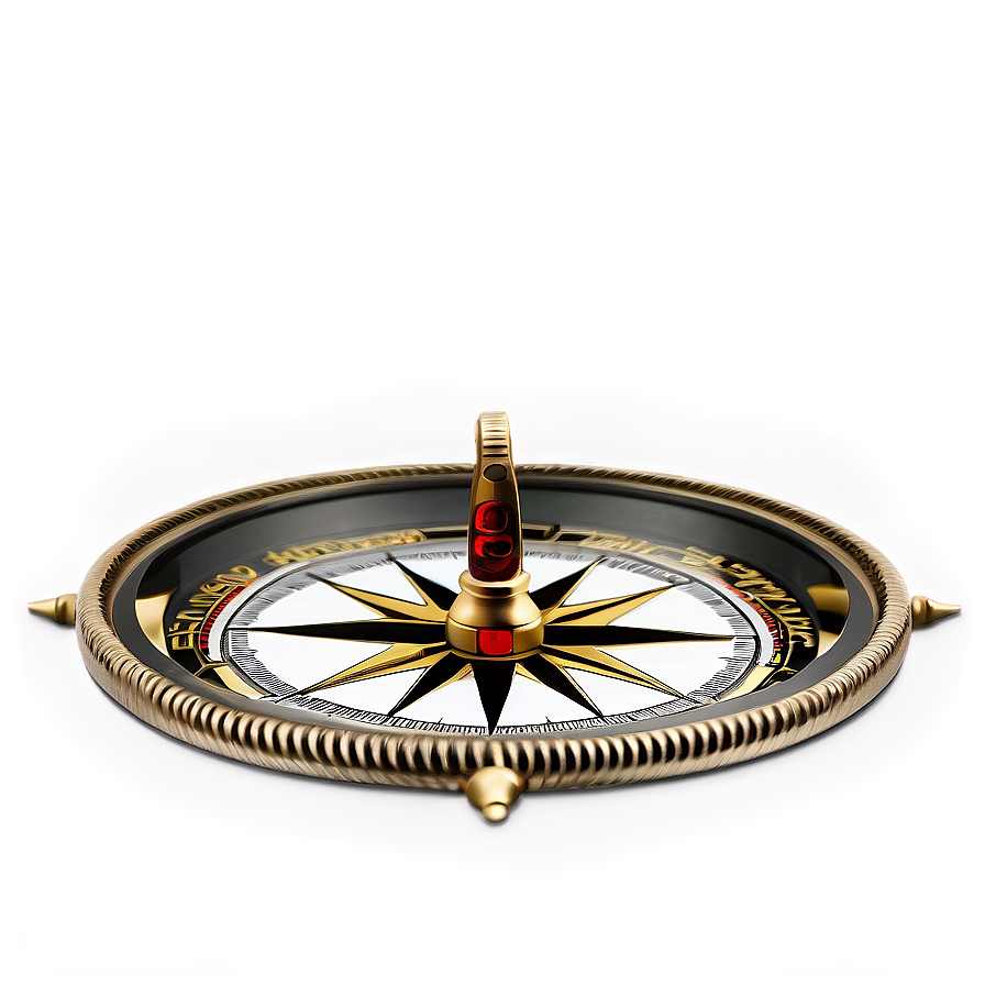 Compass With Rope Border Png Era12 PNG Image