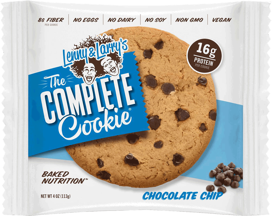 Complete Chocolate Chip Cookie Packaging PNG Image