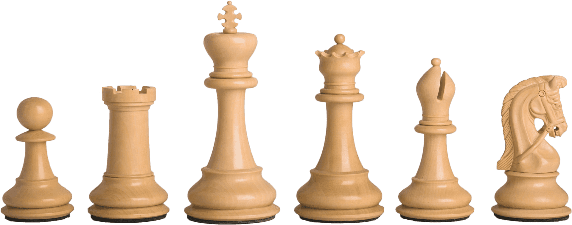 Complete Set White Chess Pieces PNG Image