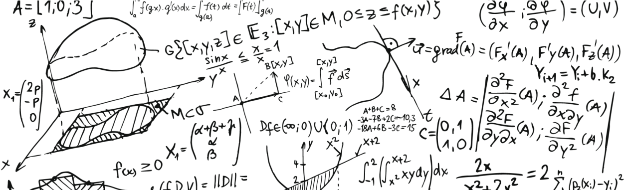 Complex Mathematical Equationsand Graphs PNG Image