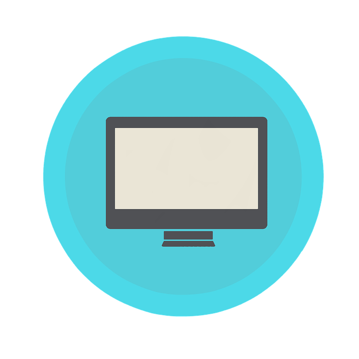 Computer Monitor Icon PNG Image