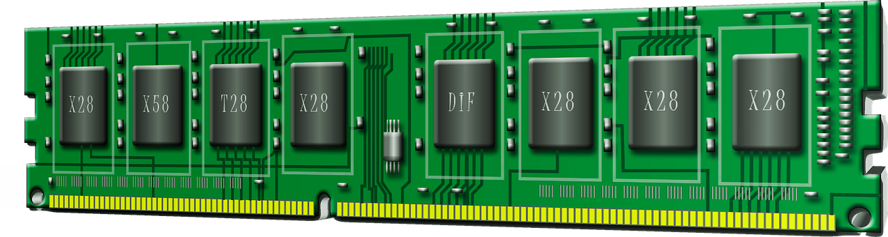 Computer R A M Module Isolated PNG Image