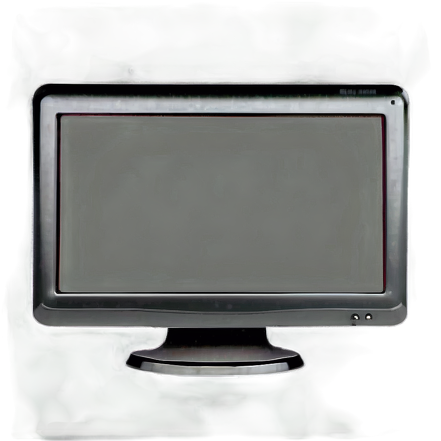 Computer Screen In Dark Png Kmy66 PNG Image