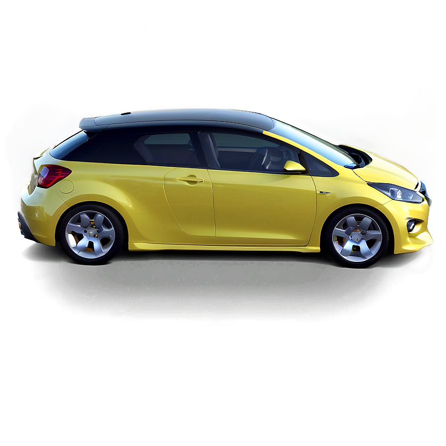 Concept Yellow Car Png 06292024 PNG Image