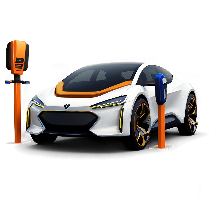 Conceptual Electric Car Design Png 06262024 PNG Image