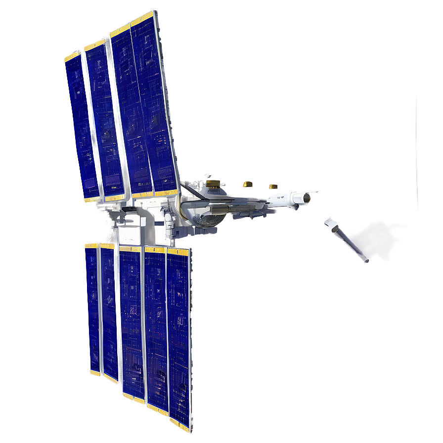 Conceptual Iss Over Alien Planet Png 16 PNG Image