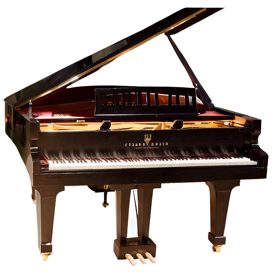 Concert Grand Piano Png Akv44 PNG Image