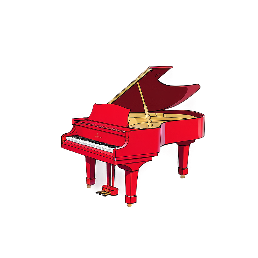 Concert Grand Piano Png Fly PNG Image