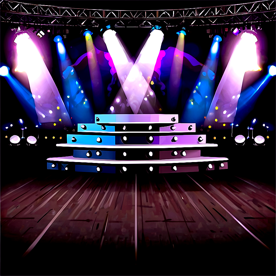 Concert Stage Background Png Dqt18 PNG Image