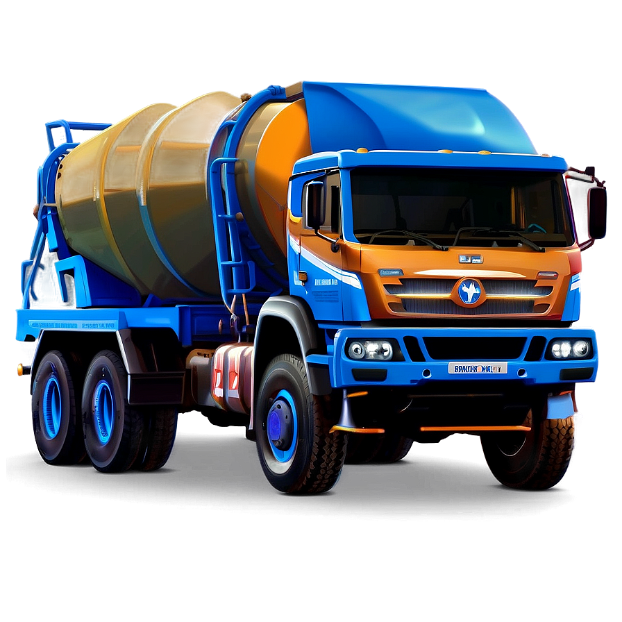 Concrete Mixer Truck Png Qjq96 PNG Image