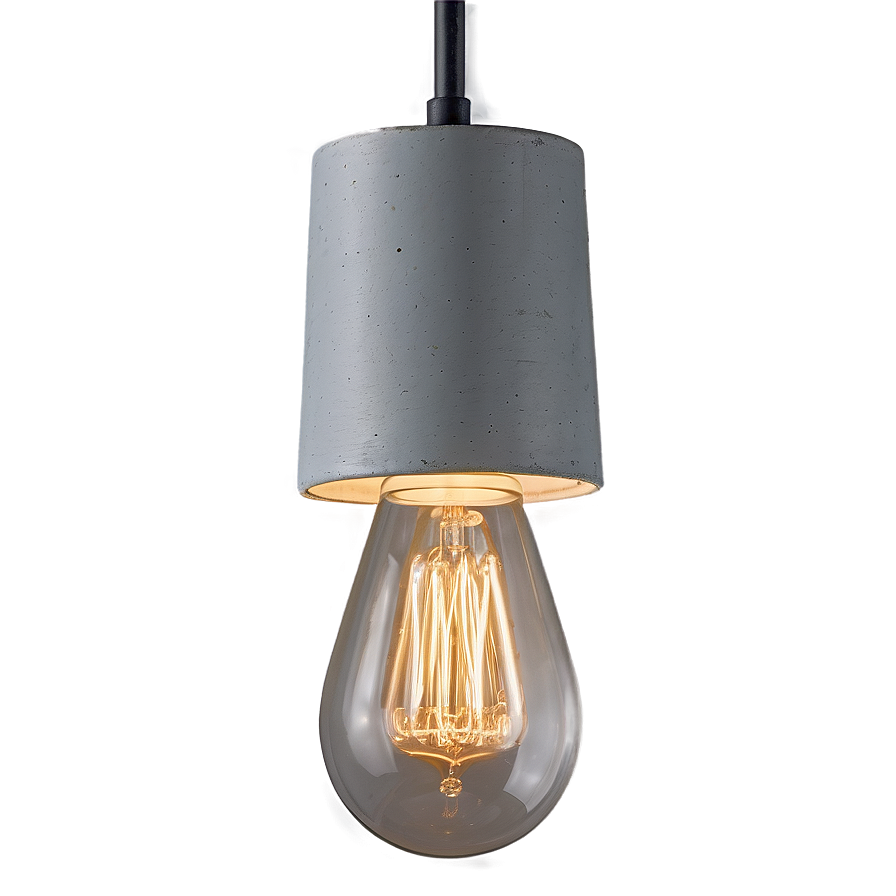 Concrete Pendant Light Png Ngr83 PNG Image