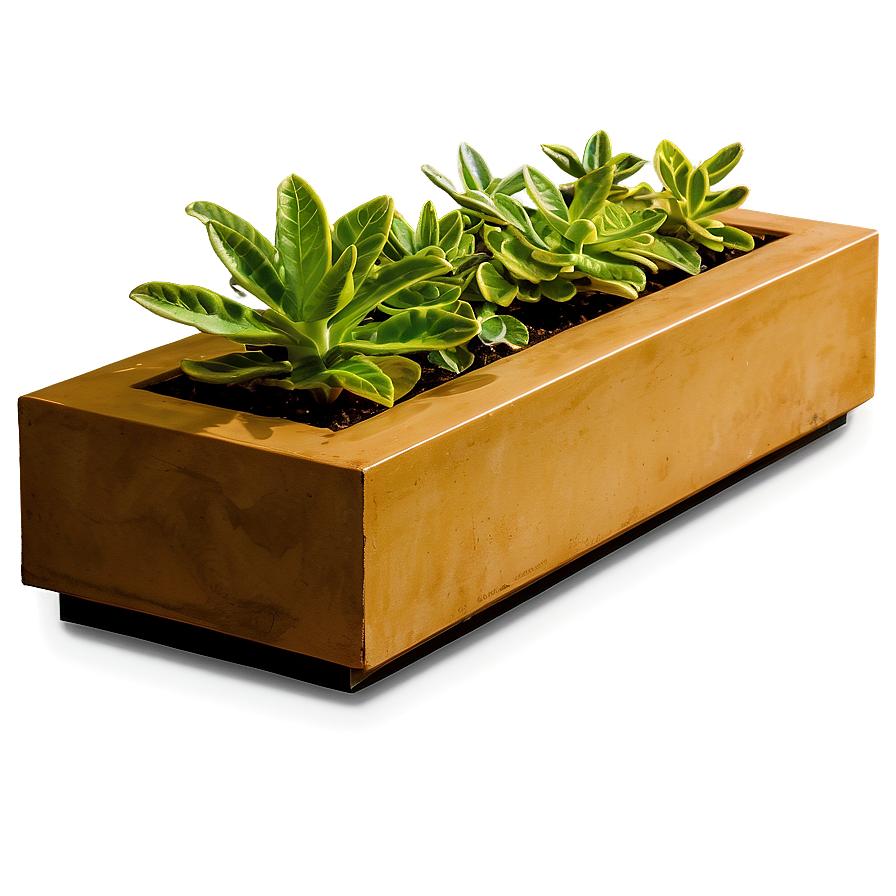 Concrete Planter Box Png 06282024 PNG Image