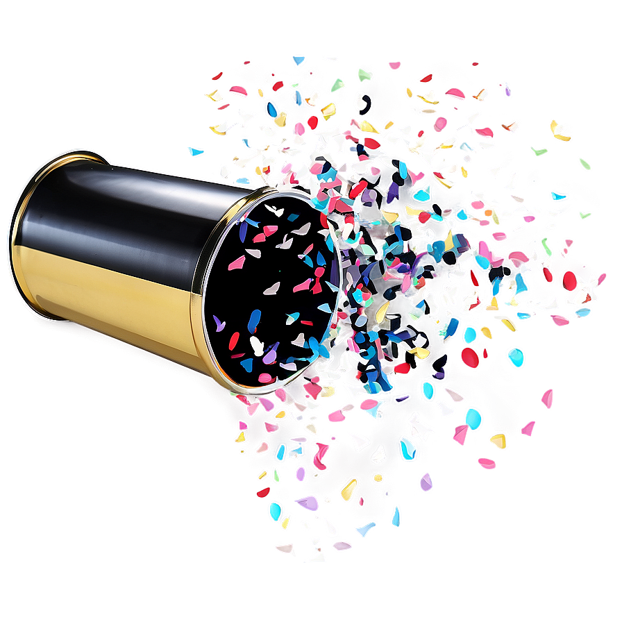 Confetti Cannon Surprise Png 06282024 PNG Image