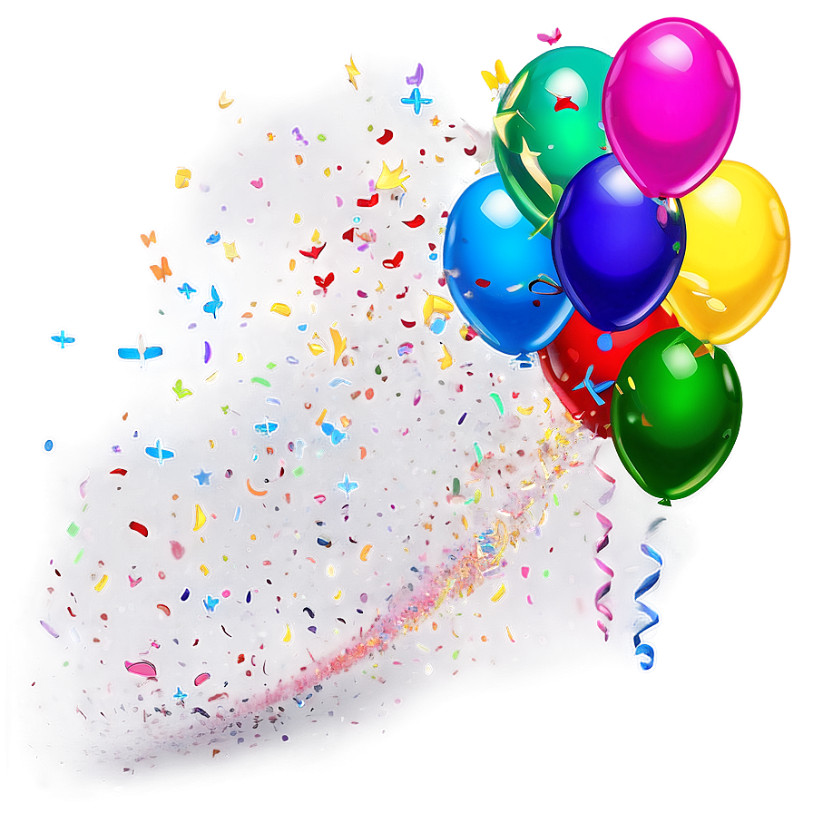 Confetti Celebration Colors Png 53 PNG Image