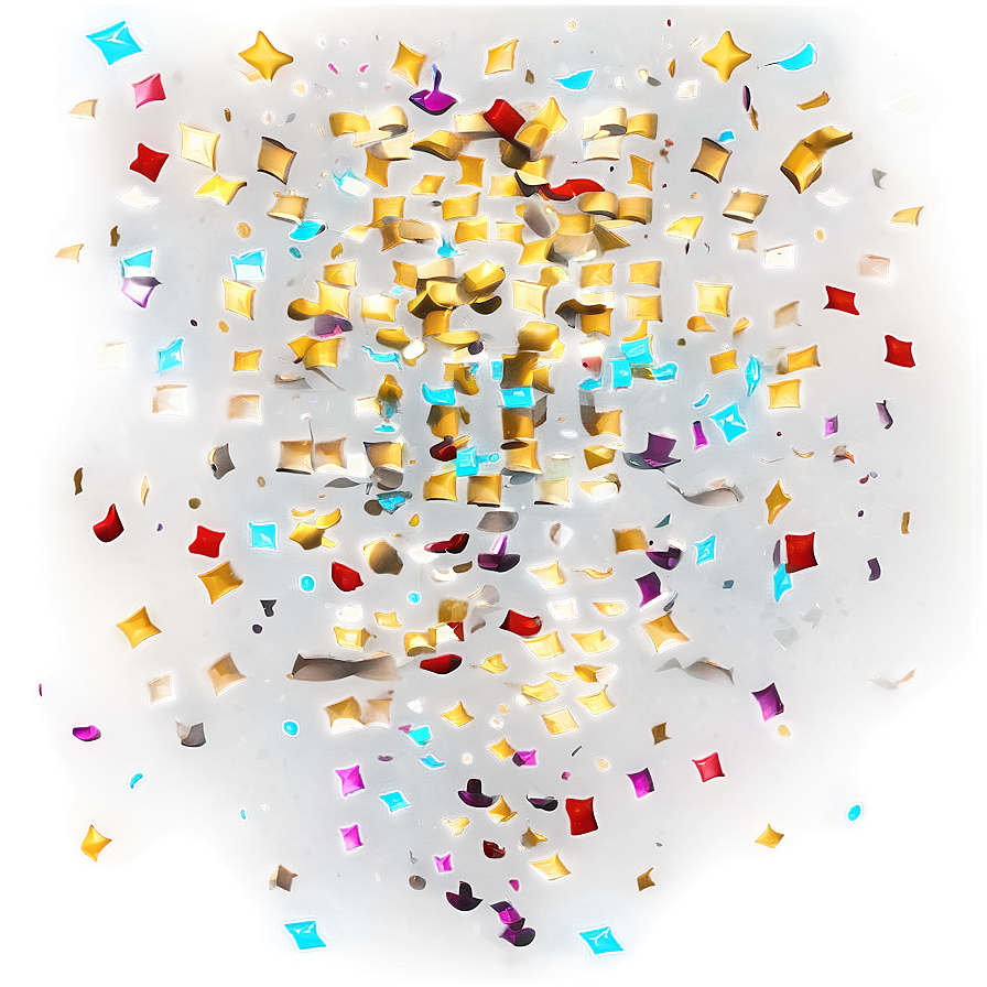 Confetti Overlay Png 84 PNG Image