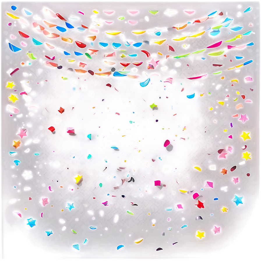 Confetti Overlay Png Dkp PNG Image