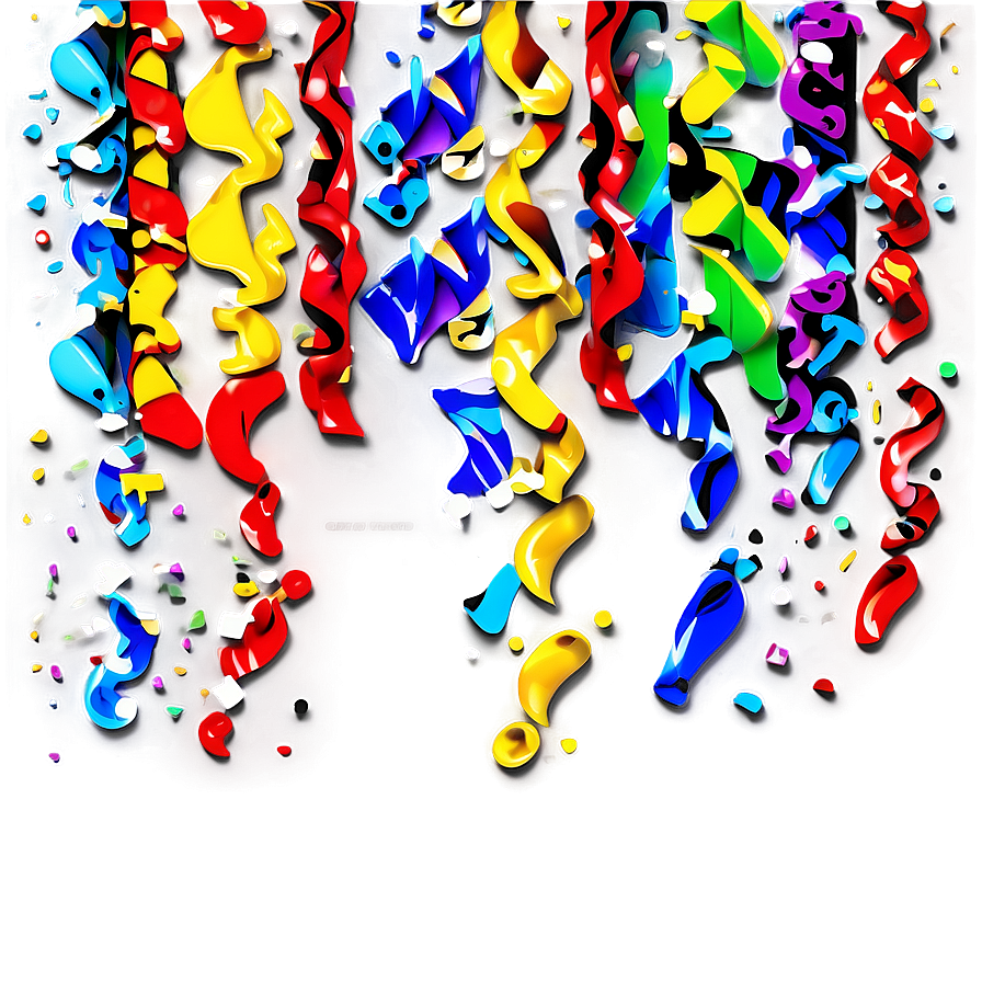 Confetti Overlay Png Hoy PNG Image