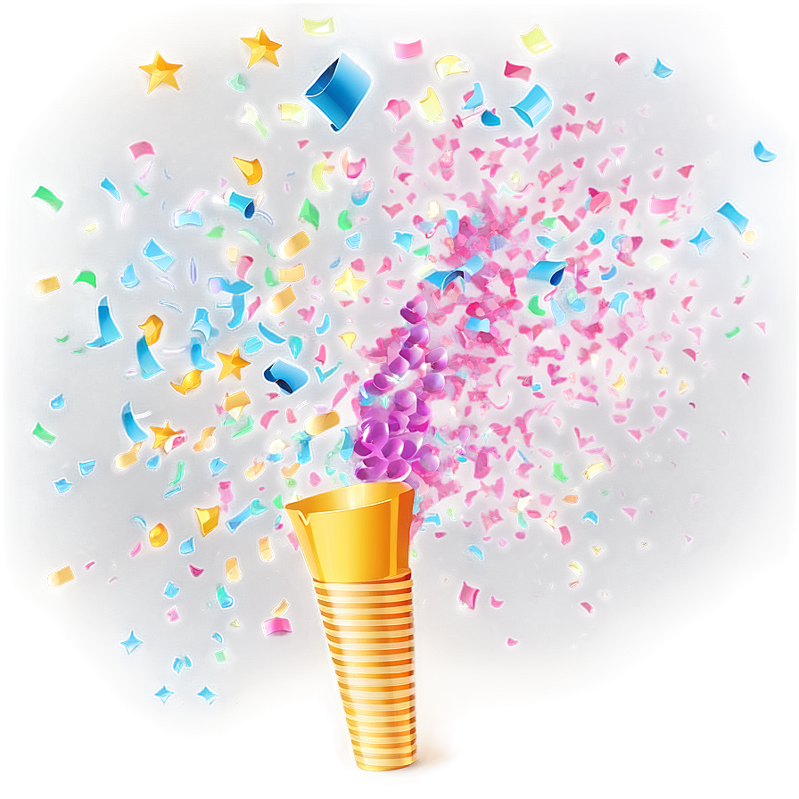 Confetti Popper Blast Png Wco41 PNG Image