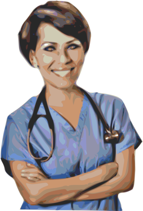 Confident Healthcare Professional.png PNG Image