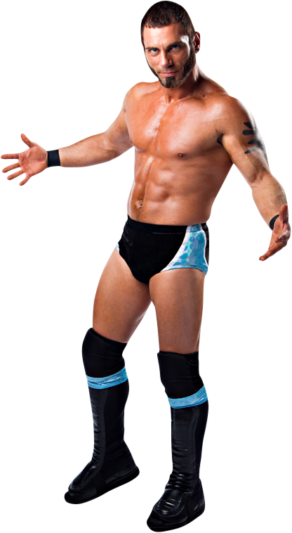 Confident Wrestler Pose_ Aries PNG Image