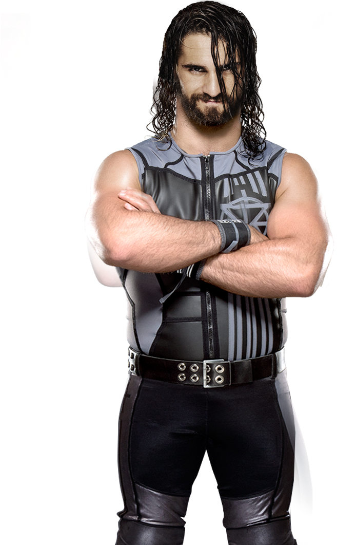 Confident Wrestler Pose PNG Image