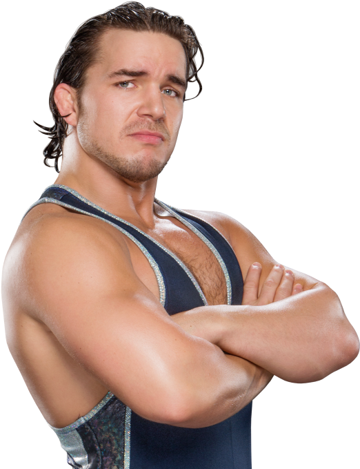 Confident Wrestler Pose PNG Image